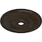 Ekena Millwork Jefferson Medallion (Canopies up to 5"), 26 1/2"OD x 3 5/8"ID x 1 1/2"P, Stone Hearth Crackle CM26JESHC - alternate 2